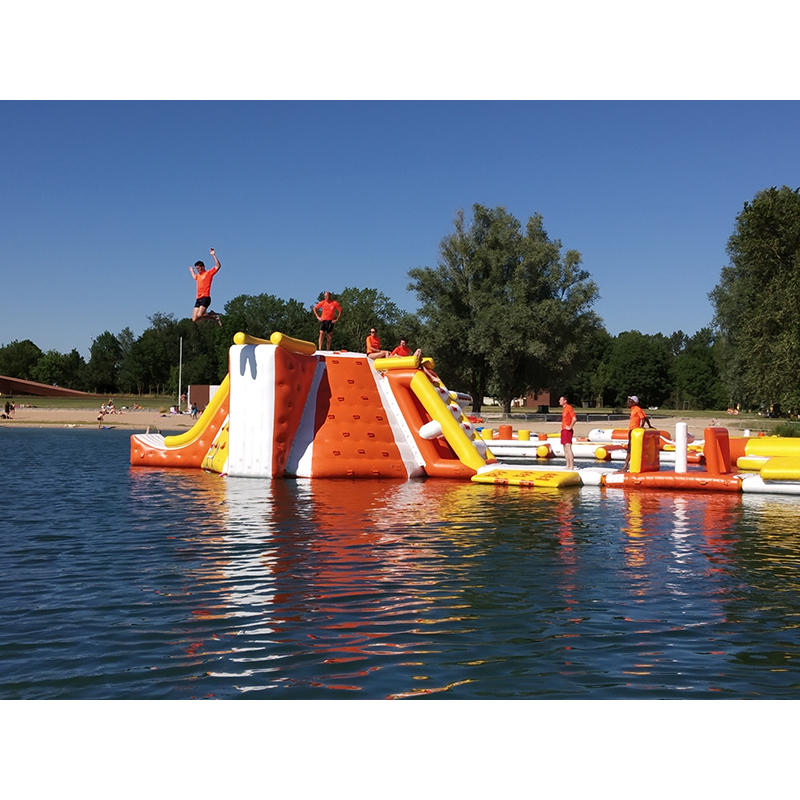 Awesome All In One Station Inflatable Water Park Games